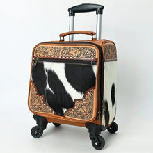 Load image into Gallery viewer, Stratford Hand Tooled Leather Suitcase
