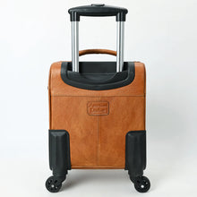 Load image into Gallery viewer, Stratford Hand Tooled Leather Suitcase
