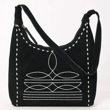 Load image into Gallery viewer, The Beatrice Suede Leather Hobo Purse
