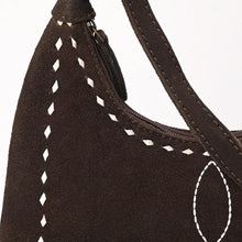 Load image into Gallery viewer, The Beatrice Suede Leather Hobo Purse
