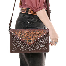 Load image into Gallery viewer, The Bailey Suede Leather Crossbody Purse
