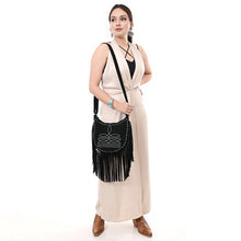 Load image into Gallery viewer, Outpost Suede Leather Crossbody Purse
