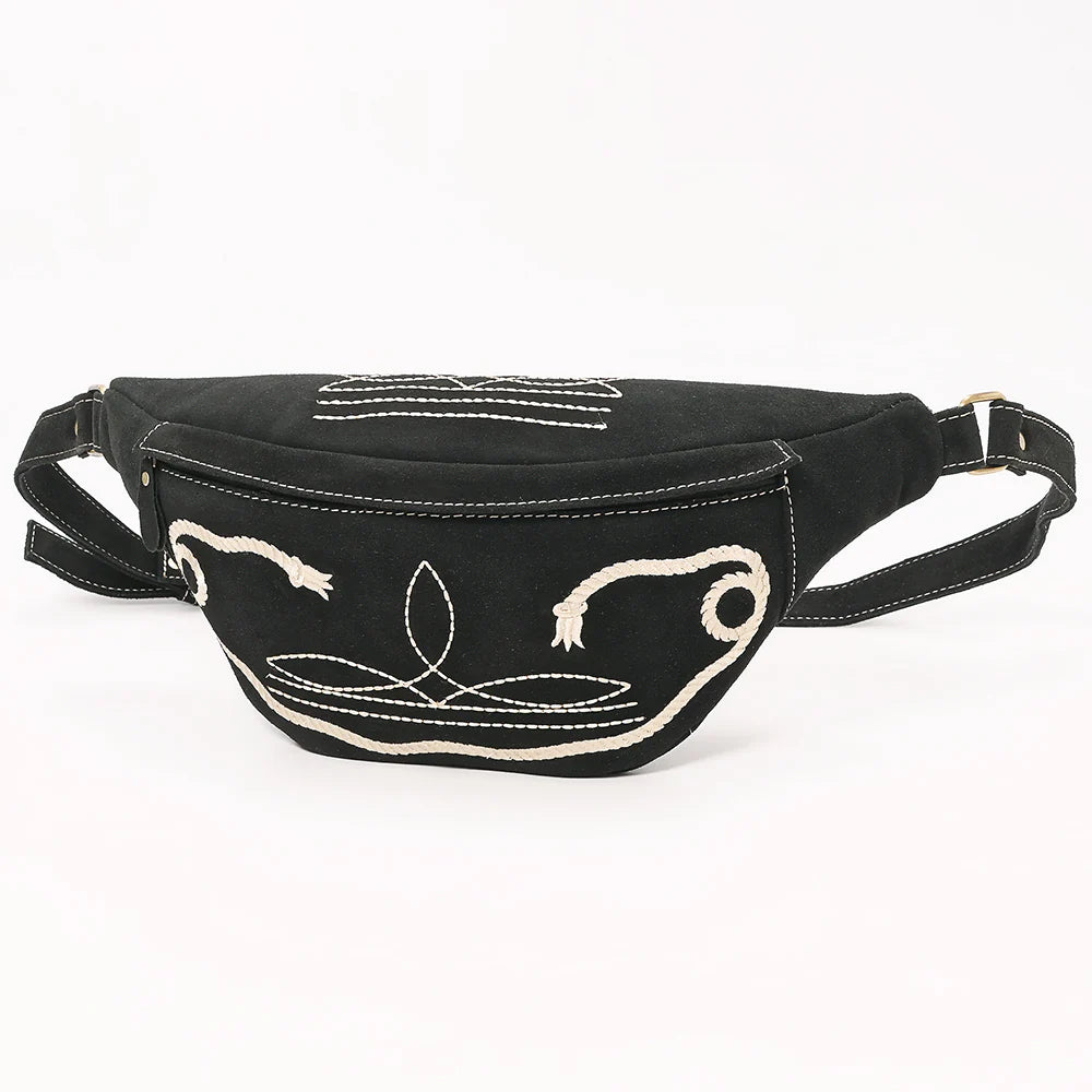 The Julianne Suede Leather Fanny Pack