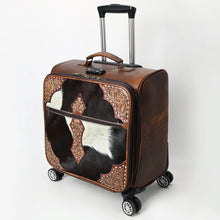 Load image into Gallery viewer, Birmingham Hand Tooled Leather Suitcase
