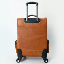 Load image into Gallery viewer, Newcastle Hand Tooled Leather Suitcase
