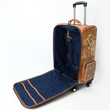 Load image into Gallery viewer, Newcastle Hand Tooled Leather Suitcase
