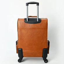 Load image into Gallery viewer, Sheffield Hand Tooled Leather Suitcase
