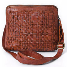 Load image into Gallery viewer, Umbria Italian Leather Crossbody Purse
