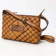 Load image into Gallery viewer, Lariat Quilted Leather Crossbody Purse
