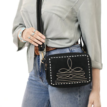 Load image into Gallery viewer, The Pearl Suede Leather Crossbody Purse
