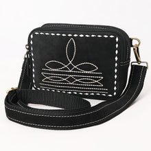 Load image into Gallery viewer, The Pearl Suede Leather Crossbody Purse
