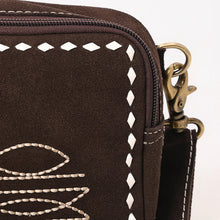 Load image into Gallery viewer, The Pearl Suede Leather Crossbody Purse
