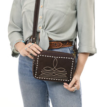 Load image into Gallery viewer, The Pearl Suede Leather Crossbody Purse
