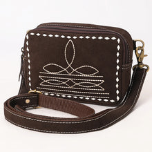 Load image into Gallery viewer, The Pearl Suede Leather Crossbody Purse
