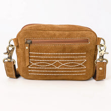 Load image into Gallery viewer, The Pearl Suede Leather Crossbody Purse
