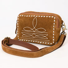 Load image into Gallery viewer, The Pearl Suede Leather Crossbody Purse
