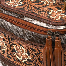 Load image into Gallery viewer, Leather Lasso Hand Tooled Leather Jewelry Box
