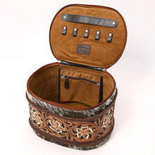 Load image into Gallery viewer, Leather Lasso Hand Tooled Leather Jewelry Box
