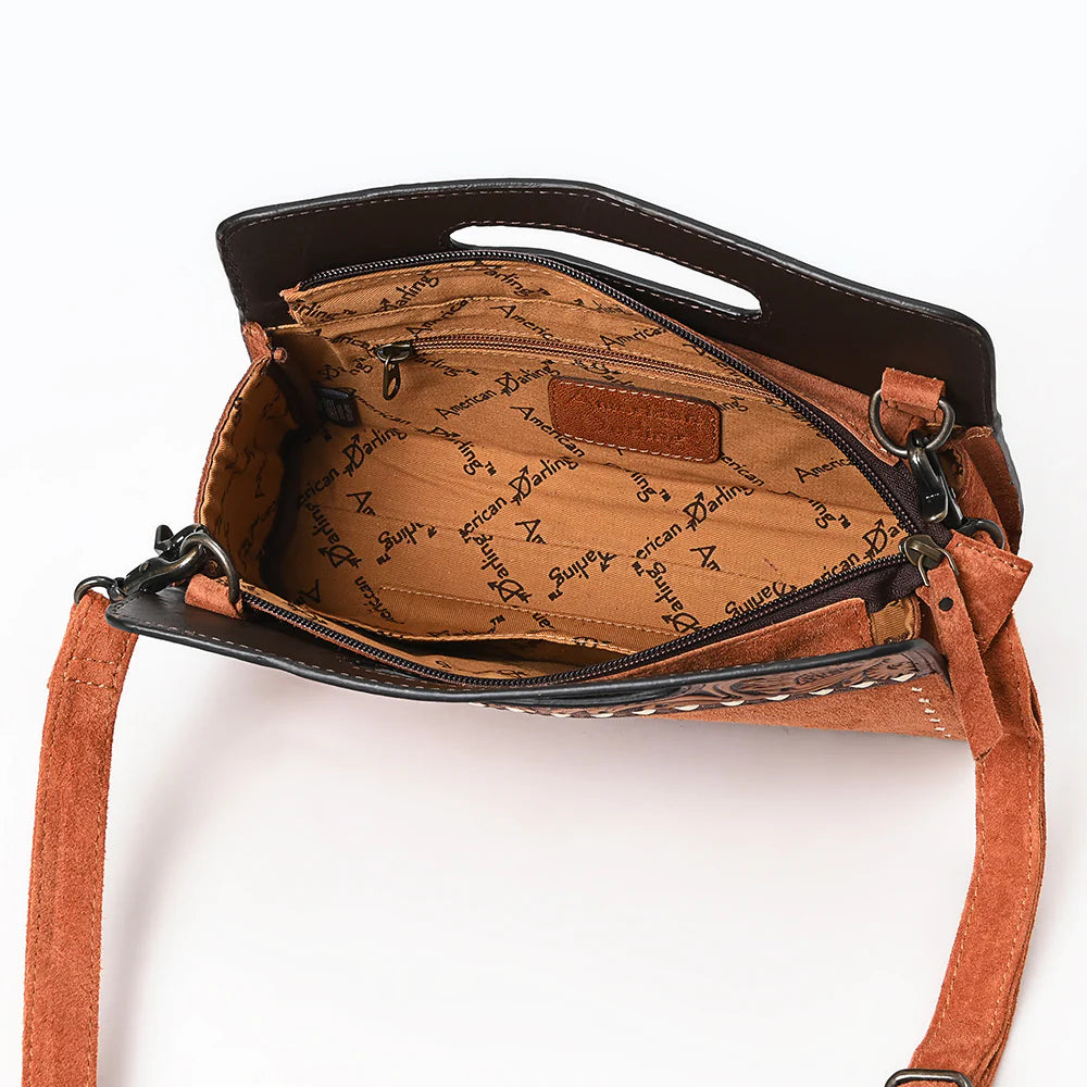 The Sophia Suede Leather Purse