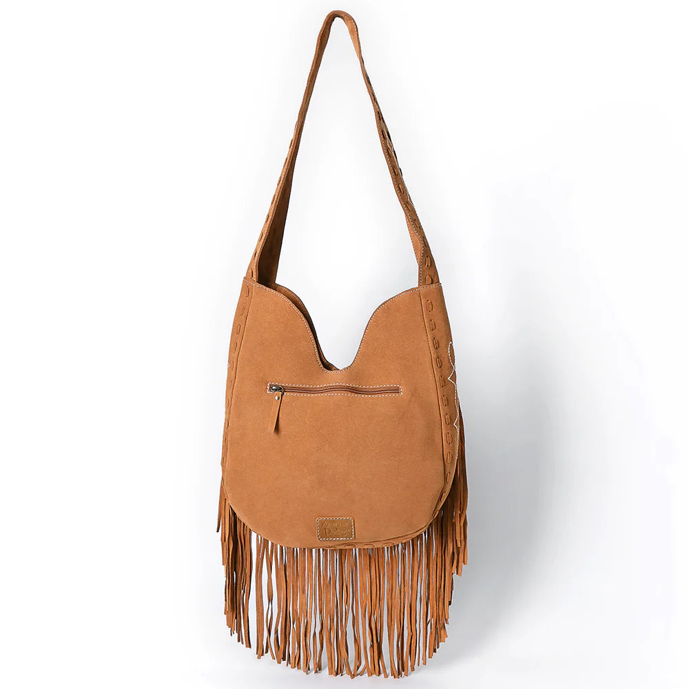 Dreamcatcher Suede Leather Shoulder Bag