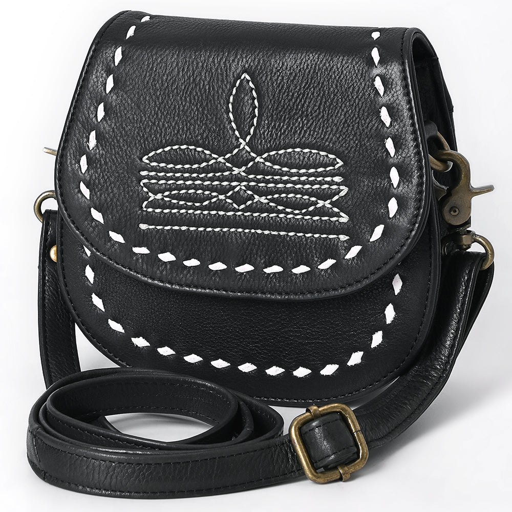 Dirt Road Leather Crossbody Purse