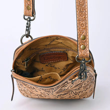 Load image into Gallery viewer, Rockwell Ranch Hand Tooled Leather Crossbody Purse
