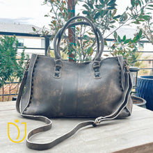 Load image into Gallery viewer, Moonstone Leather Crossbody Purse
