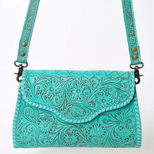 Load image into Gallery viewer, Sweetwater Hand Tooled Leather Crossbody Purse
