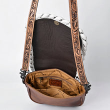 Load image into Gallery viewer, Canyon Creek Hand Tooled Leather Crossbody Purse
