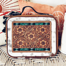 Load image into Gallery viewer, The Addison Cowhide Leather Jewelry Case
