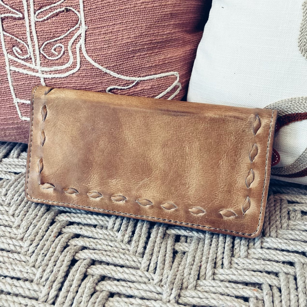 Pelican Brown Vintage Leather Wallet