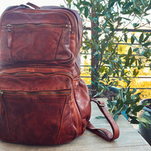 Load image into Gallery viewer, Roma Italian Leather Backpack
