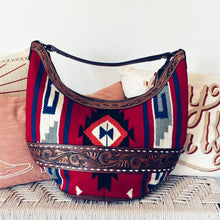 Load image into Gallery viewer, Sante Fe Western Leather Hobo Purse
