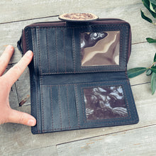 Load image into Gallery viewer, Ponderosa Basin Hand Tooled Leather Wallet
