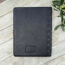 Load image into Gallery viewer, Biscayne Hand Tooled Leather Portfolio
