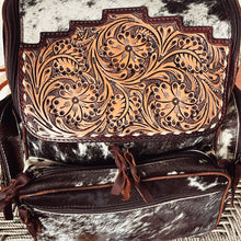 Load image into Gallery viewer, Ash Creek Western Leather Backpack
