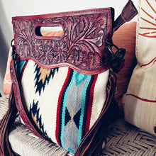 Load image into Gallery viewer, Red River Western Leather Crossbody Purse
