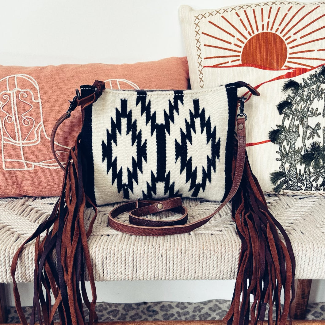 Navajo Small Western Leather Purse