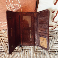 Load image into Gallery viewer, Millwood Western Hand Tooled Leather Wallet
