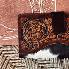 Load image into Gallery viewer, Moon Ranch Leather Wallet Clutch
