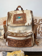 Load image into Gallery viewer, Lee Creek Western Leather Backpack
