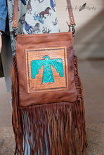 Load image into Gallery viewer, Thunderbird County Leather Crossbody Purse
