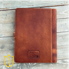 Load image into Gallery viewer, Great Bluff Leather Notebook Portfolio
