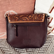 Load image into Gallery viewer, Maple Peak Western Leather Crossbody Purse
