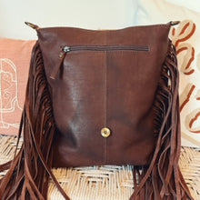 Load image into Gallery viewer, Longdale Western Leather Crossbody Purse
