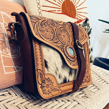 Load image into Gallery viewer, Telluride Western Leather Crossbody Purse
