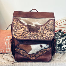 Load image into Gallery viewer, Summerfield Western leather Backpack
