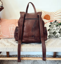 Load image into Gallery viewer, The Sonoran Western Leather Backpack
