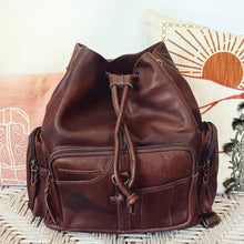 Load image into Gallery viewer, The Sonoran Western Leather Backpack
