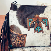 Load image into Gallery viewer, Hayden Lake Western Leather Crossbody Purse
